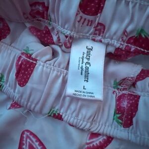Juicy Couture Strawberry Print Shorts